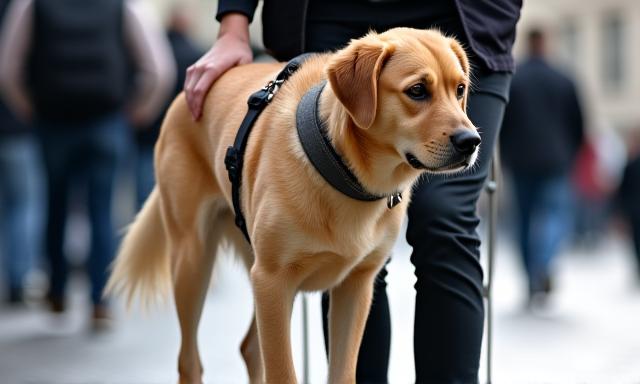Formation de chiens d'assistance pour personnes handicapées